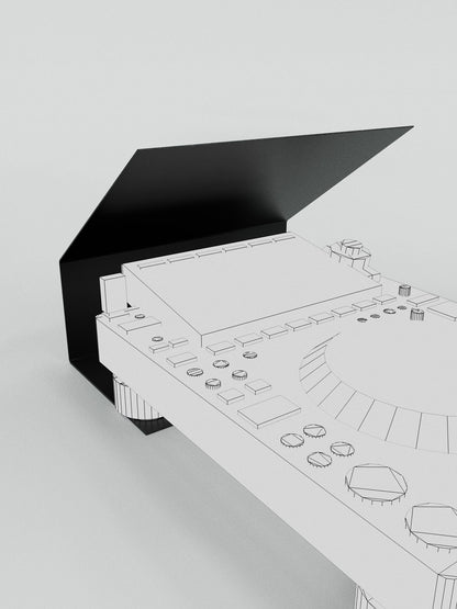 DJ Sun Cover – Player & Mixer Sonnenblende – Aluminium