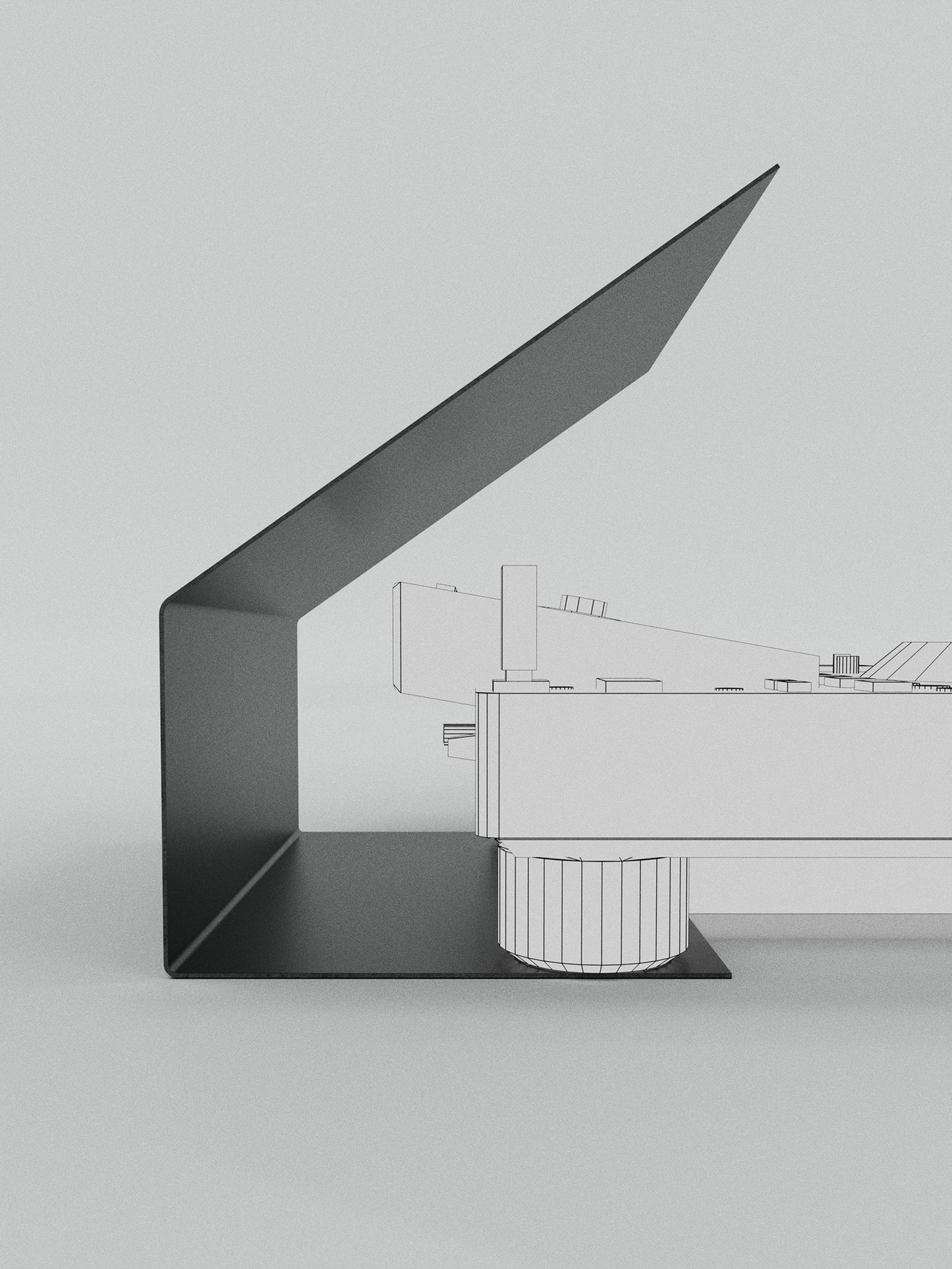 DJ Sun Cover – Player & Mixer Sonnenblende – Aluminium