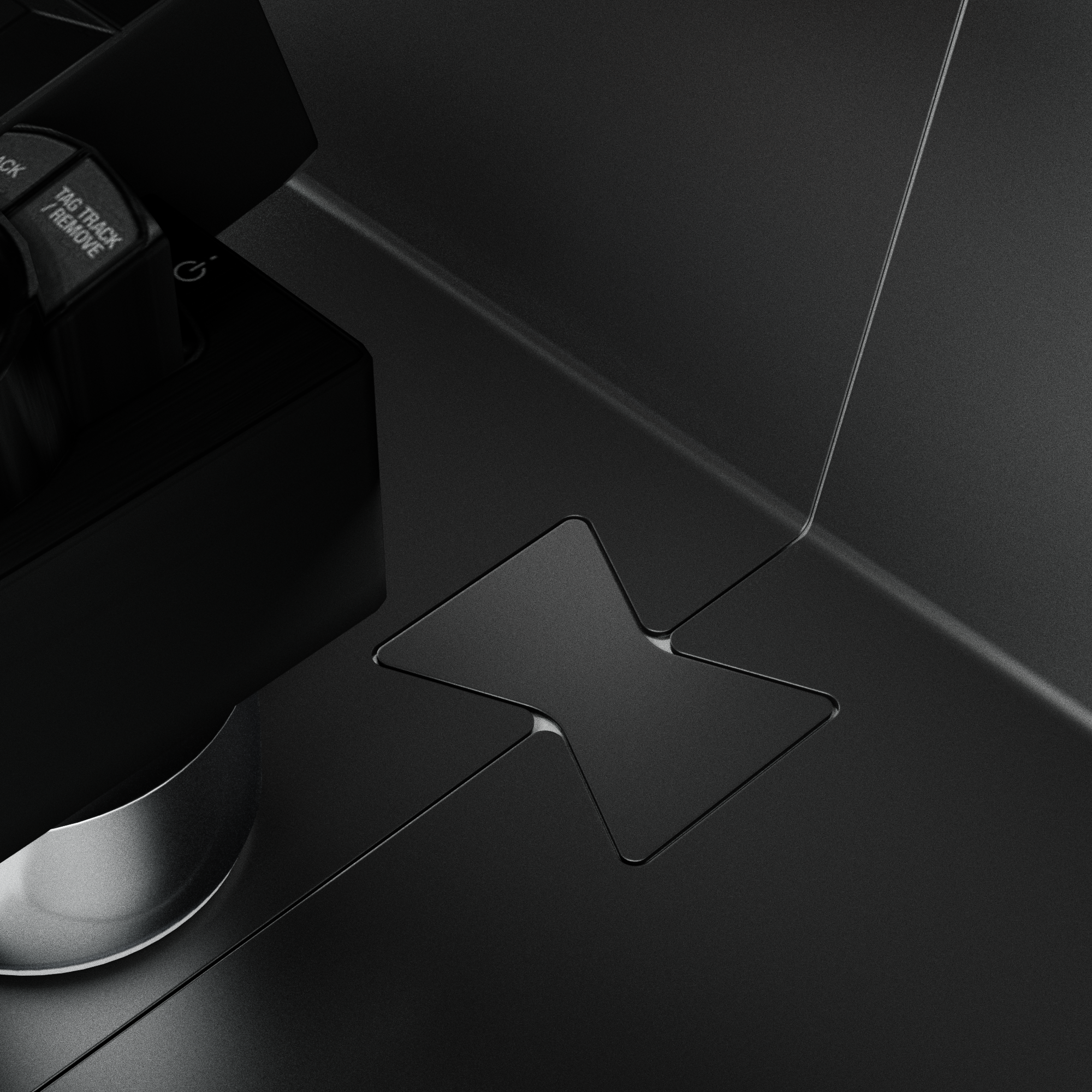DJ Sun Cover – Player & Mixer Sonnenblende – Aluminium | BowTie Edition