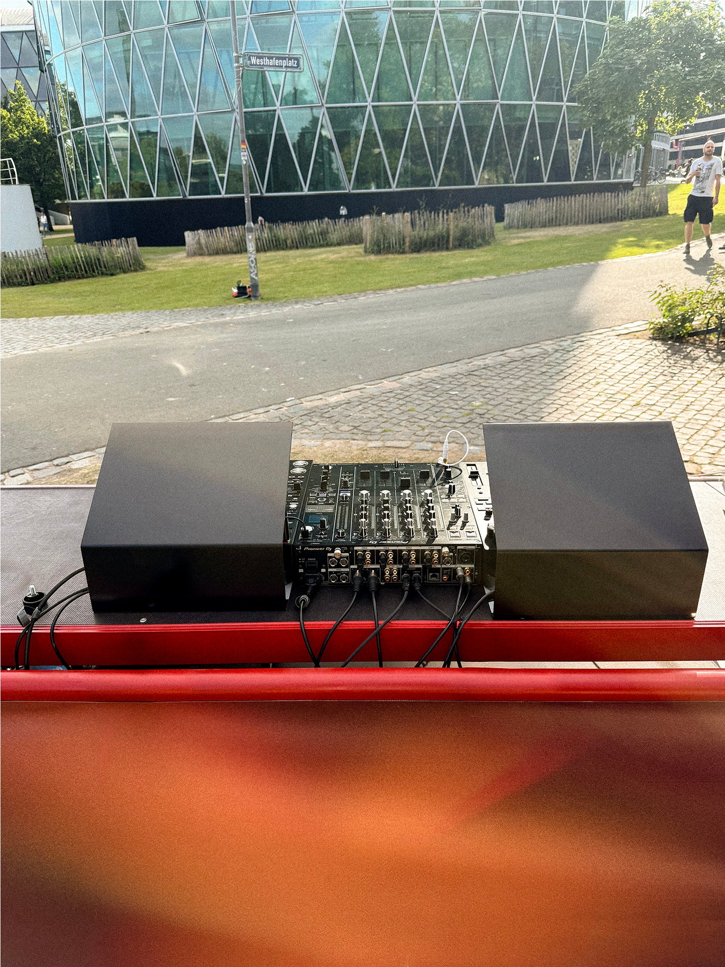 DJ Sun Cover – Player & Mixer Sonnenblende – Aluminium