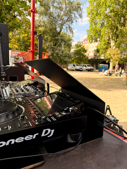 DJ Sun Cover – Player & Mixer Sonnenblende – Aluminium